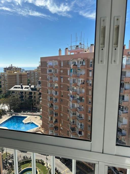 Atico C/Vistas, Recep 24H, Piscinas Y Parking Apartman Benalmádena Kültér fotó