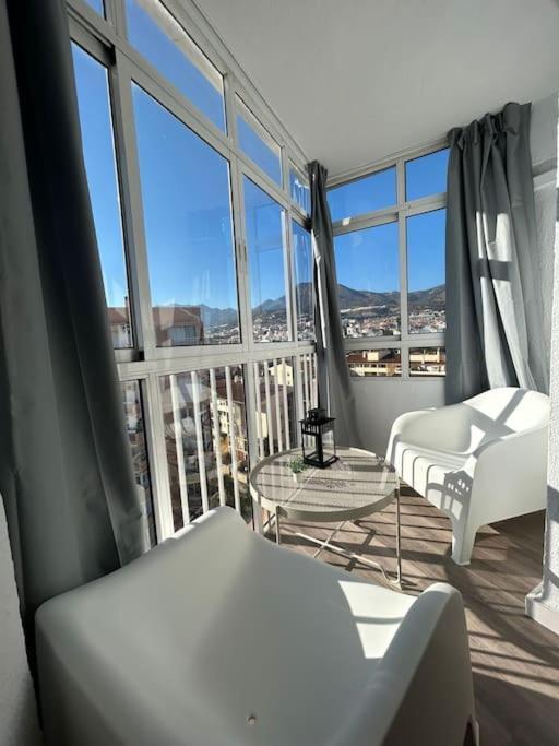 Atico C/Vistas, Recep 24H, Piscinas Y Parking Apartman Benalmádena Kültér fotó